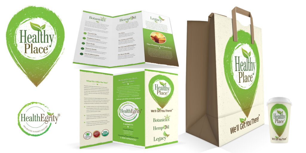 Healthy Place, Botanicals and Healthy Place Legacy - Complete Rebrand